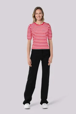Pullover Luna Stripe  Roze
