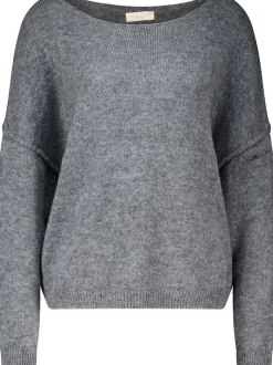 Pullover Mik Mohair Grijs