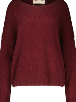 Pullover Mik Mohair Rood