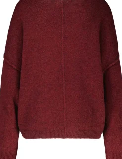 Pullover Mik Mohair Rood
