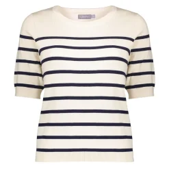Pullover Streep Wit