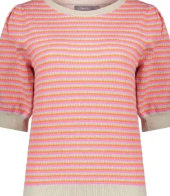 Pullover Stripes Bruin