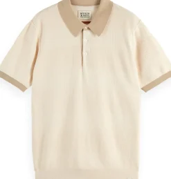 Regular-fit knitted tone on tone st Bruin