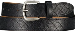 Riem Francis Woven Grain Zwart