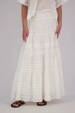 Rok Felicia s Voile Wit