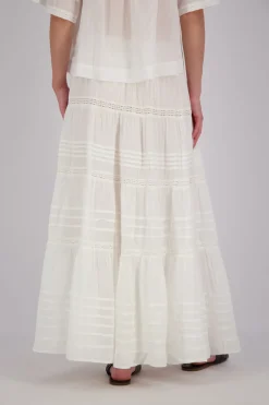 Rok Felicia s Voile Wit