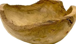 Schaal Teak Bruin