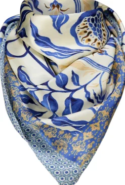 shawl Blauw