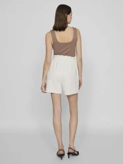 Short Amy Paperbag Wit