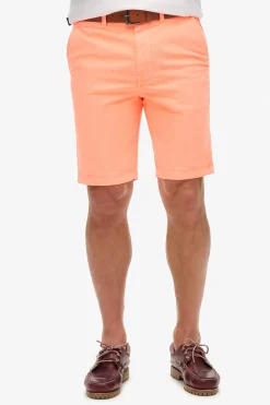 Short Chino Officer Oranje