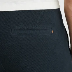 Short Chino Structure Blauw