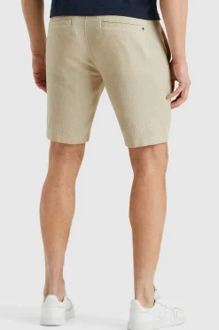 Short Chino Structure Grijs
