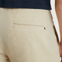 Short Chino Structure Grijs