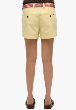 Short Classic Chino Geel