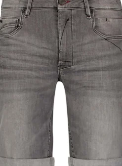 Short Denim Stretch Grijs