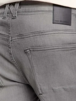 Short Denim Stretch Grijs