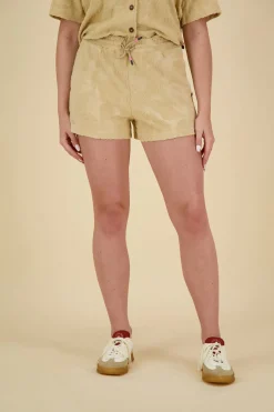Short Jacquard Beige