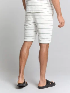 Short Jersey Stripes Wit