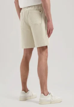 Short Logan Lt. Wide Ribcord Grijs