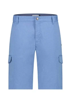 Short Printed Berm Blauw