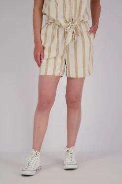 Short Prisilla Print Beige