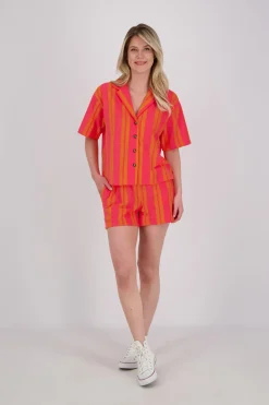 Short Towelling Roze