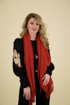 Sjaal Rood