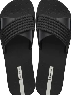 Slippers Street Zwart
