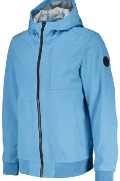 Softshell Jas Borstzak Blauw