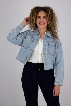Spijkerjas Blauw
