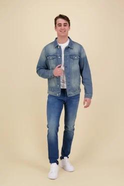 Spijkerjas Blauw