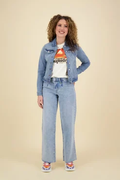 Spijkerjas Blauw