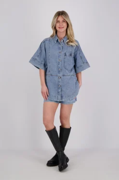 Spijkerjas Jeycce Blauw