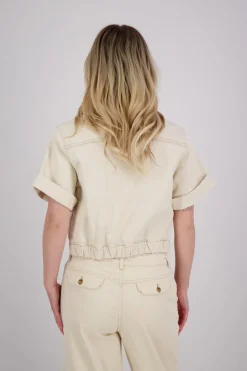 Spijkerjas Lette Beige