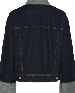 Spijkerjas Maria Blauw