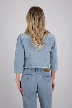 Spijkerjas Zaza Blauw