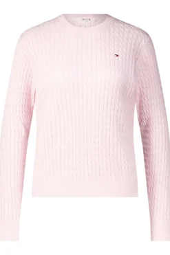Sweater Cable Roze