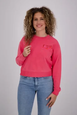 Sweater Front Back Artwork Rood