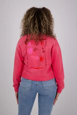 Sweater Front Back Artwork Rood