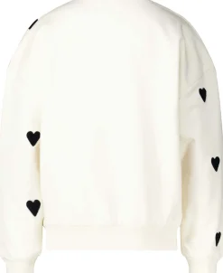 Sweater hearts terry Bruin