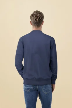 Sweater Monotype Label Blauw