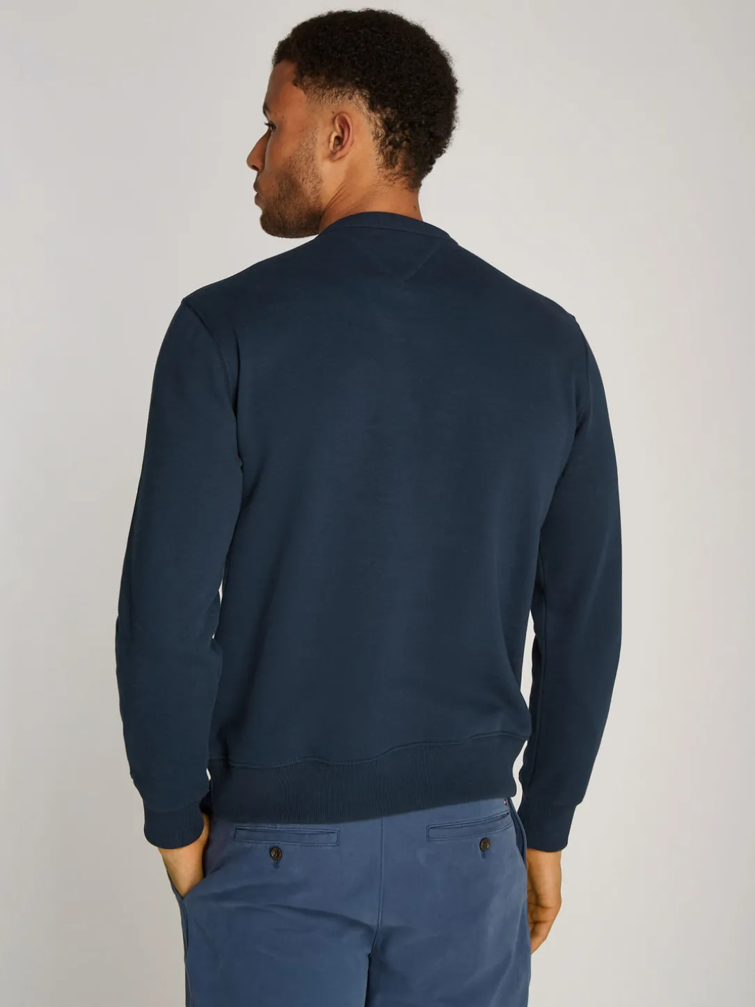 Sweater Monotype Label Blauw