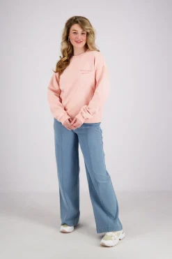 Sweater Rubi Logo Roze