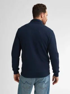 Sweater Zip Blauw