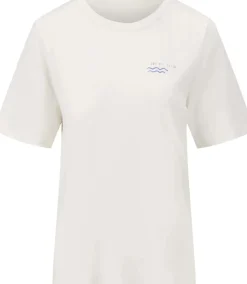 T shirt met geplaatste print Wit