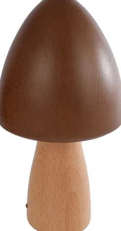 Tafellamp Mushroom Bruin