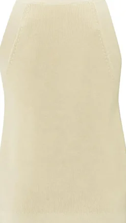 Tanktop met hoge hals Bruin