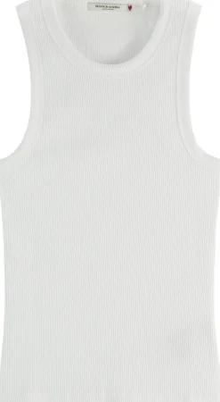 Tanktop Racer Wit