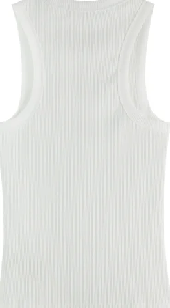 Tanktop Racer Wit