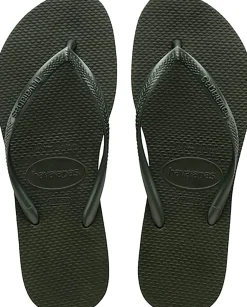Teenslipper Groen